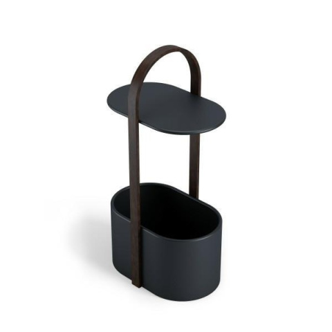 UMBRA Stolik kawowy HUB metal - drewno czarny orzech pojemnik na czasopisma organizer do przewodów uchwyt do przenoszenia UMBRA Stolik kawowy HUB metal - drewno czarny orzech pojemnik na czasopisma organizer do przewodów uchwyt do przenoszenia