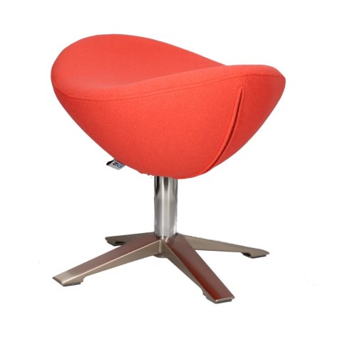 D2.DESIGN Podnóżek Jajo Soft wełna koralowe D2.DESIGN Podnóżek Jajo Soft wełna koralowe