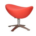 D2.DESIGN Podnóżek Jajo Soft wełna koralowe D2.DESIGN Podnóżek Jajo Soft wełna koralowe