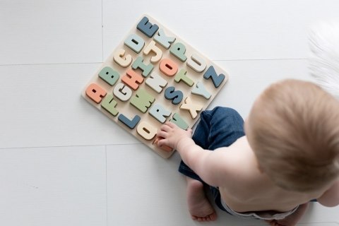 Pearhead Pearhead Drewniane Puzzle Alfabet Pearhead Pearhead Drewniane Puzzle Alfabet