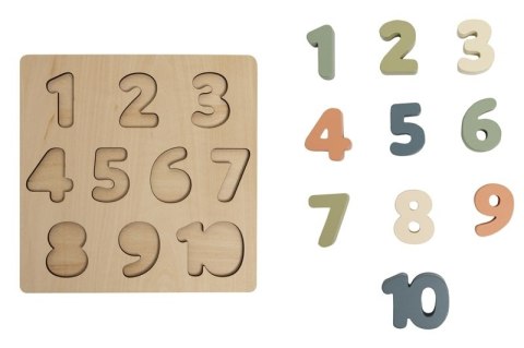Pearhead Pearhead Drewniane Puzzle z Numerkami Pearhead Pearhead Drewniane Puzzle z Numerkami