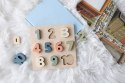 Pearhead Pearhead Drewniane Puzzle z Numerkami Pearhead Pearhead Drewniane Puzzle z Numerkami