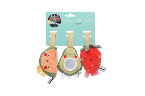 Pearhead Pearhead Zawieszka do Wózka 3 szt. Fruit Pearhead Pearhead Zawieszka do Wózka 3 szt. Fruit