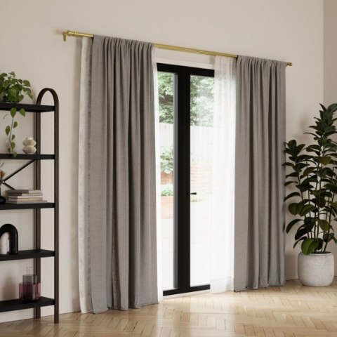 Umbra UMBRA podwójny karnisz CAPPA 91 - 168 cm złoty Umbra UMBRA podwójny karnisz CAPPA 91 - 168 cm złoty