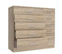 Forte MILAN PRGK222-D30 Komoda pojemna, szuflady Dąb Sonoma Forte MILAN PRGK222-D30 Komoda pojemna, szuflady Dąb Sonoma