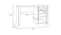 Forte SURFINIO SFNB211-M378 Biurko Forte SURFINIO SFNB211-M378 Biurko