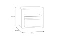 Forte SURFINIO SFNK011-M378 Szafka nocna Forte SURFINIO SFNK011-M378 Szafka nocna
