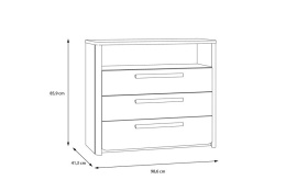 Forte SURFINIO SFNK211-M378 Komoda