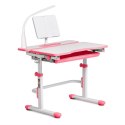 Fressia Pink - Regulowane biurko Cubby Fun Desk