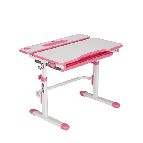 Fressia Pink - Regulowane biurko Cubby Fun Desk Fressia Pink - Regulowane biurko Cubby Fun Desk
