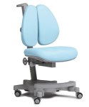 Fun Desk Brassica Blue - Krzesełko z regulacją wysokości i głębokości siedziska Cubby