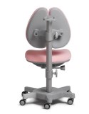 Fun Desk Brassica Pink - Krzesełko z podłokietnikami, regulacją wysokości i głębokości siedziska Cubby