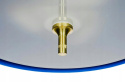 King Home Lampa wisząca ARTE MOVE niebieska - aluminium metal 3 x E14 wysokość regulujemy umieszczonym na przewodzie odważnikiem