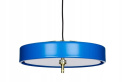 King Home Lampa wisząca ARTE MOVE niebieska - aluminium metal 3 x E14 wysokość regulujemy umieszczonym na przewodzie odważnikiem