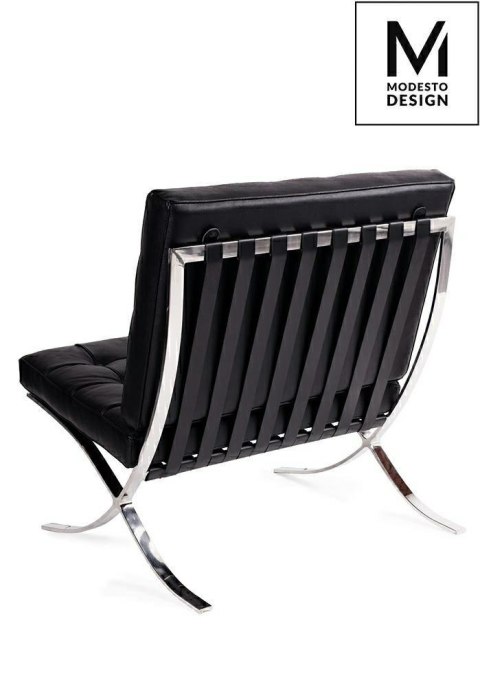 Modesto Design MODESTO fotel BARCELON czarny Modesto Design MODESTO fotel BARCELON czarny