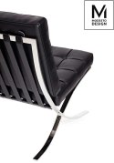 Modesto Design MODESTO fotel BARCELON czarny Modesto Design MODESTO fotel BARCELON czarny