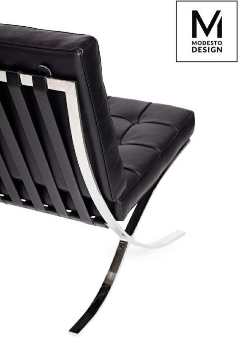 Modesto Design MODESTO fotel BARCELON czarny Modesto Design MODESTO fotel BARCELON czarny