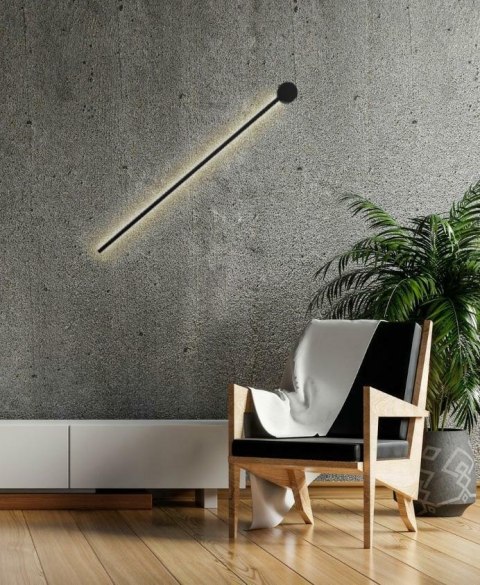 KINKIET LAMPA ŚCIENNA LED OMBRE 80 CZARNA stal KLOSZ akrylowy Moosee MOOSEE do wnętrz nowoczesnych i industrialnych KINKIET LAMPA ŚCIENNA LED OMBRE 80 CZARNA stal KLOSZ akrylowy Moosee MOOSEE do wnętrz nowoczesnych i industrialnych