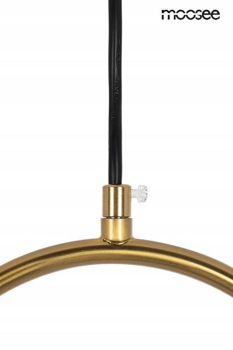 Moosee MOOSEE lampa wisząca AURELIA 50 złota metal klosz kula szklany biały E14 do salonu pokoju biura recepcji do lokalu Moosee MOOSEE lampa wisząca AURELIA 50 złota metal klosz kula szklany biały E14 do salonu pokoju biura recepcji do lokalu