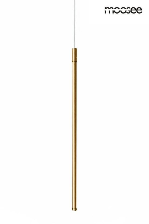 LAMPA WISZĄCA LED OMBRE 60 złota STAL OSŁONA KLOSZA AKRYL Moosee MOOSEE LAMPA WISZĄCA LED OMBRE 60 złota STAL OSŁONA KLOSZA AKRYL Moosee MOOSEE