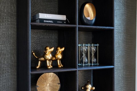 Richmond Interiors RICHMOND dekoracja DOG MIRO złota Richmond Interiors RICHMOND dekoracja DOG MIRO złota