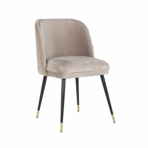 Richmond Interiors RICHMOND krzesło ALICIA khaki - welur Richmond Interiors RICHMOND krzesło ALICIA khaki - welur