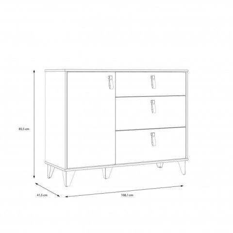 Forte LYA LYAK221-M688 Komoda Forte LYA LYAK221-M688 Komoda