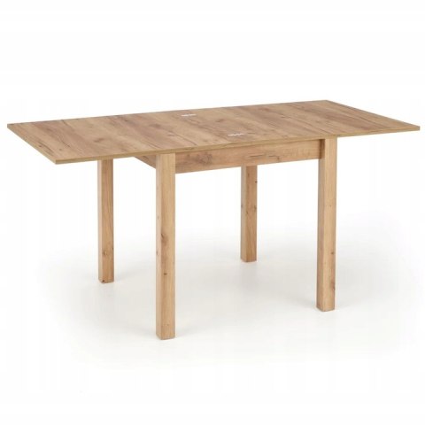 HALMAR stół GRACJAN rozkładany 80-160x80 kolor dąb craft blat płyta laminowana obrzeża ABS nogi MDF laminowany HALMAR stół GRACJAN rozkładany 80-160x80 kolor dąb craft blat płyta laminowana obrzeża ABS nogi MDF laminowany