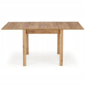 HALMAR stół GRACJAN rozkładany 80-160x80 kolor dąb craft blat płyta laminowana obrzeża ABS nogi MDF laminowany HALMAR stół GRACJAN rozkładany 80-160x80 kolor dąb craft blat płyta laminowana obrzeża ABS nogi MDF laminowany