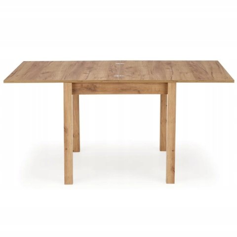 HALMAR stół GRACJAN rozkładany 80-160x80 kolor dąb craft blat płyta laminowana obrzeża ABS nogi MDF laminowany HALMAR stół GRACJAN rozkładany 80-160x80 kolor dąb craft blat płyta laminowana obrzeża ABS nogi MDF laminowany