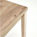 HALMAR stół GRACJAN rozkładany 80-160x80 kolor dąb craft blat płyta laminowana obrzeża ABS nogi MDF laminowany HALMAR stół GRACJAN rozkładany 80-160x80 kolor dąb craft blat płyta laminowana obrzeża ABS nogi MDF laminowany