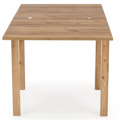 HALMAR stół GRACJAN rozkładany 80-160x80 kolor dąb craft blat płyta laminowana obrzeża ABS nogi MDF laminowany HALMAR stół GRACJAN rozkładany 80-160x80 kolor dąb craft blat płyta laminowana obrzeża ABS nogi MDF laminowany