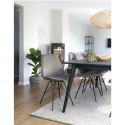 Intesi Krzesło Oslo Velvet szare Intesi Krzesło Oslo Velvet szare