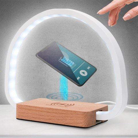Intesi Lampka LED z ładowarką indukcyjną Intesi Lampka LED z ładowarką indukcyjną