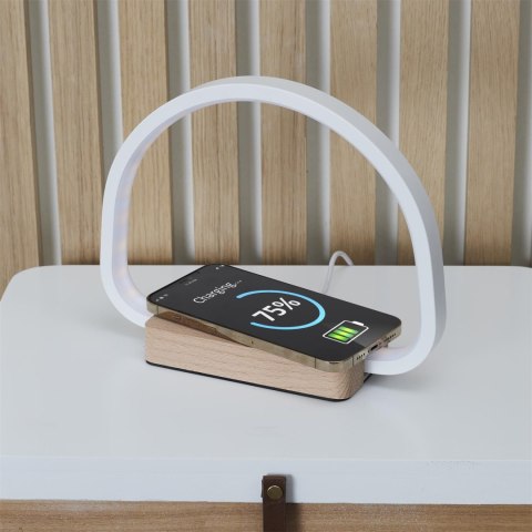 Intesi Lampka LED z ładowarką indukcyjną Intesi Lampka LED z ładowarką indukcyjną