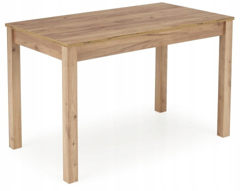 HALMAR stół KSAWERY prostokątny kolor dąb craft 120x68 blat płyta laminowana obrzeża ABS nogi MDF laminowany HALMAR stół KSAWERY prostokątny kolor dąb craft 120x68 blat płyta laminowana obrzeża ABS nogi MDF laminowany