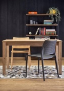 HALMAR stół KSAWERY prostokątny kolor dąb craft 120x68 blat płyta laminowana obrzeża ABS nogi MDF laminowany HALMAR stół KSAWERY prostokątny kolor dąb craft 120x68 blat płyta laminowana obrzeża ABS nogi MDF laminowany
