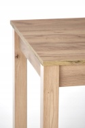 HALMAR stół KSAWERY prostokątny kolor dąb craft 120x68 blat płyta laminowana obrzeża ABS nogi MDF laminowany HALMAR stół KSAWERY prostokątny kolor dąb craft 120x68 blat płyta laminowana obrzeża ABS nogi MDF laminowany