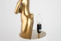 Kare Design KARE lampa stołowa RABBIT 88 cm biała / złota Kare Design KARE lampa stołowa RABBIT 88 cm biała / złota