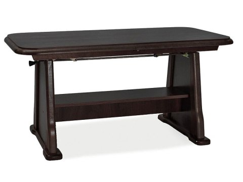 ŁAWOSTÓŁ ROZKŁADANY BEATA SIGNAL KOLOR WENGE 130(170)x67x60(77) Z PÓŁKĄ LAMINAT PODSTAWA DREWNO PŁYNNA REGULACJA WYSOKOŚCI ŁAWOSTÓŁ ROZKŁADANY BEATA SIGNAL KOLOR WENGE 130(170)x67x60(77) Z PÓŁKĄ LAMINAT PODSTAWA DREWNO PŁYNNA REGULACJA WYSOKOŚCI