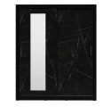 SZAFA Z LUSTREM CZARNY / BLACK ROYAL MEBLAR IN BOX INBX180 PŁYTA LAMINOWANA DRĄŻKI PÓŁKI DRZWI PRZESUWNE DO SYPIALNI PRZEDPOKOJU SZAFA Z LUSTREM CZARNY / BLACK ROYAL MEBLAR IN BOX INBX180 PŁYTA LAMINOWANA DRĄŻKI PÓŁKI DRZWI PRZESUWNE DO SYPIALNI PRZEDPOKOJU