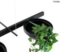 LAMPA WISZĄCA LED PLANT LINE Moosee MOOSEE CZARNA METAL POŁĄCZENIE KWIETNIKA Z OŚWIETLENIEM LAMPKA Z MOŻLIWOŚCIĄ REGULACJI LAMPA WISZĄCA LED PLANT LINE Moosee MOOSEE CZARNA METAL POŁĄCZENIE KWIETNIKA Z OŚWIETLENIEM LAMPKA Z MOŻLIWOŚCIĄ REGULACJI