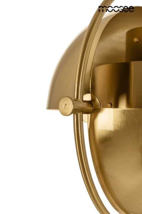Moosee MOOSEE lampa wisząca VARIA złota Moosee MOOSEE lampa wisząca VARIA złota