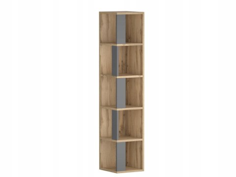 SIGNAL REGAŁ NAROŻNY TIKI DĄB WOTAN / ANTRACYT 165X35 PŁYTA LAMINOWANA SIGNAL REGAŁ NAROŻNY TIKI DĄB WOTAN / ANTRACYT 165X35 PŁYTA LAMINOWANA