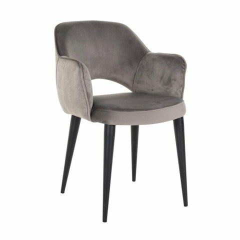 Richmond Interiors RICHMOND krzesło GIOVANNA szare - ognioodporne Richmond Interiors RICHMOND krzesło GIOVANNA szare - ognioodporne