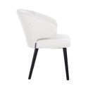 Richmond Interiors RICHMOND krzesło INDIGO BOUCLE Richmond Interiors RICHMOND krzesło INDIGO BOUCLE