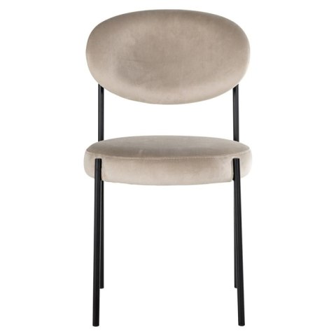 Richmond Interiors RICHMOND krzesło KAYLEE beżowe Richmond Interiors RICHMOND krzesło KAYLEE beżowe