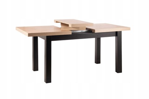 STÓŁ PRESTO ROZKŁADANY SIGNAL DĄB ARTISAN / CZARNY 140(218)X80 PROSTOKĄTNY PŁYTA LAMINOWANA BLAT I WKŁADKI POGRUBIANE PO BRZEGU STÓŁ PRESTO ROZKŁADANY SIGNAL DĄB ARTISAN / CZARNY 140(218)X80 PROSTOKĄTNY PŁYTA LAMINOWANA BLAT I WKŁADKI POGRUBIANE PO BRZEGU