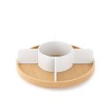 Umbra UMBRA organizer obrotowy 360 BELLWOOD LAZY SUSAN plastik drewno wyjmowane przegródki na kosmetyki lub akcesoria kuchenne Umbra UMBRA organizer obrotowy 360 BELLWOOD LAZY SUSAN plastik drewno wyjmowane przegródki na kosmetyki lub akcesoria kuchenne