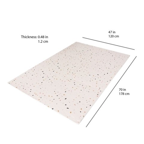 3 Sprouts 3 Sprouts Mata Piankowa EVA Terrazzo Palest Pink 3 Sprouts 3 Sprouts Mata Piankowa EVA Terrazzo Palest Pink